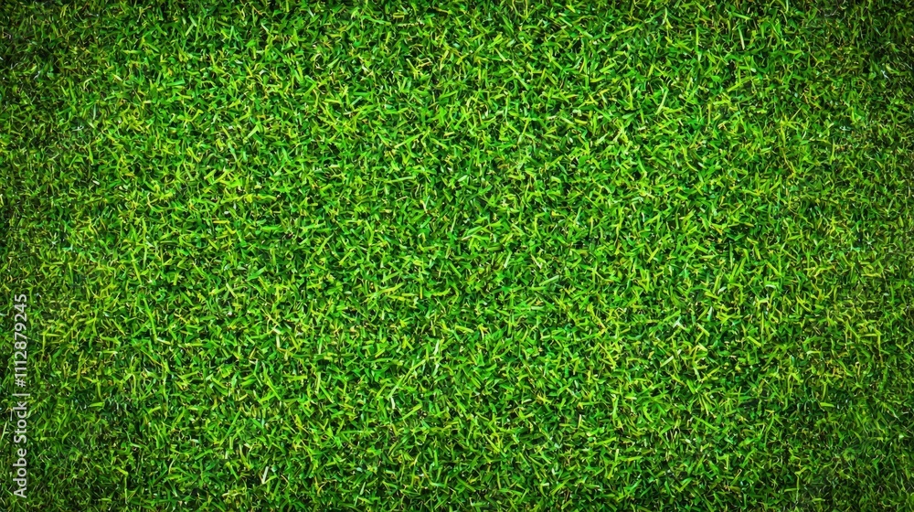 Fototapeta premium A close up of a green grass field