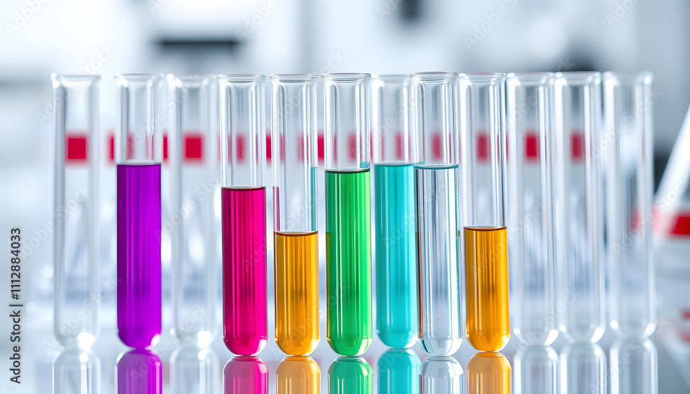 Laboratory test tubes closeup isolated with white highlights, png Laboratory test tubes closeup isolated with white highlights, png
