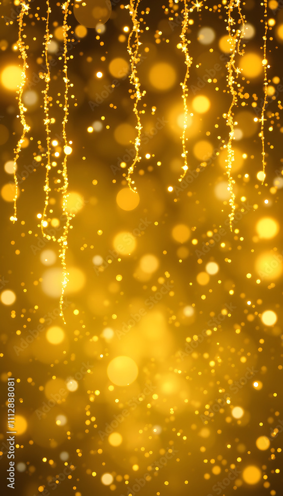 Background with golden glitter falling particles. Beautiful holiday background template for premium design. Falling gold particle with magic light isolated with white highlights, png Background with golden glitter falling particles. Beautiful holiday background template for premium design. Falling gold particle with magic light isolated with white highlights, png