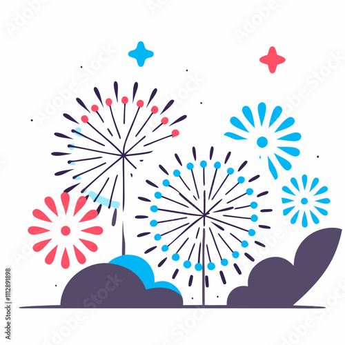  background, bright, carnival, celebration, colorful, display, explosion, festival, joy, party, pyrotechnics, sparks, summer