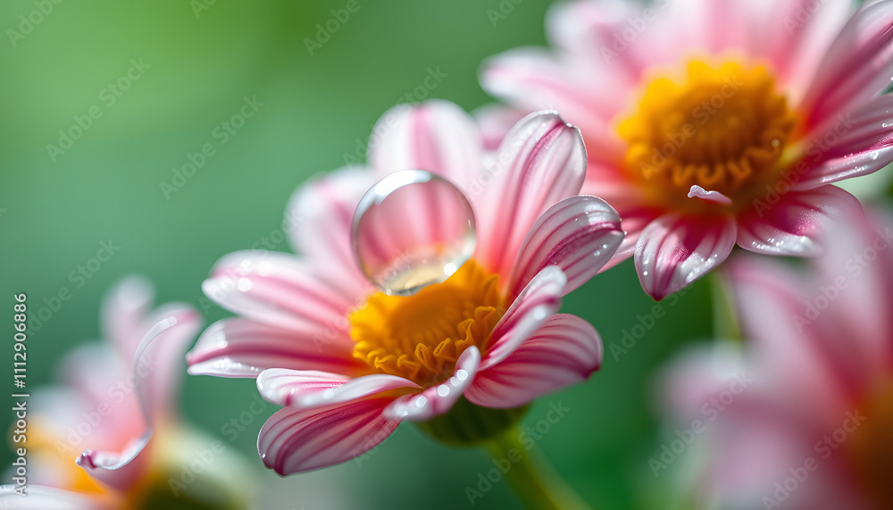 Beautiful macro shot of magic flowers.Border art design. Magic light.Extreme close up macro photography.Conceptual abstract image.White and Green Background.Fantasy Art.Creative Wallpaper.Water Drop Beautiful macro shot of magic flowers.Border art design. Magic light.Extreme close up macro photography.Conceptual abstract image.White and Green Background.Fantasy Art.Creative Wallpaper.Water Drop