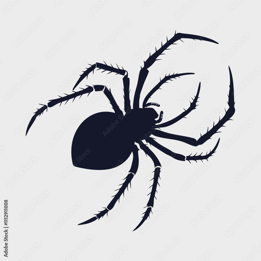spider silhouette vector art and illustration spider silhouette vector art and illustration