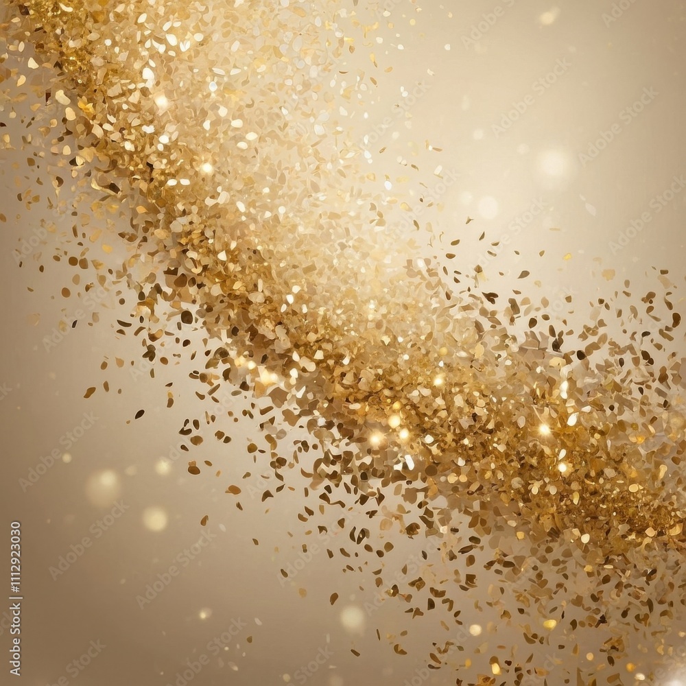 scatterings of gold glitter and sparkles scatterings of gold glitter and sparkles