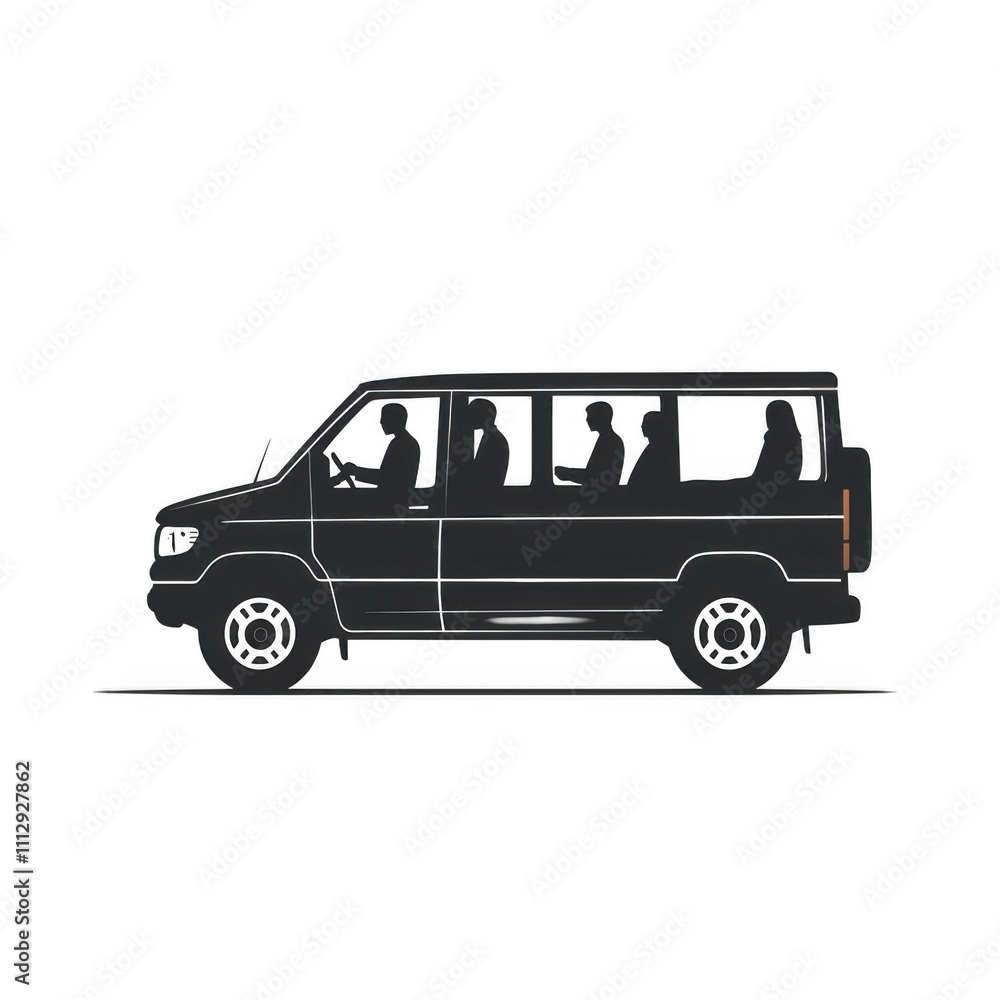 Black Carpooling with people in vehicle icon png Minimalist flat icon, vector logo style sign clipart on a transparent background Black Carpooling with people in vehicle icon png Minimalist flat icon, vector logo style sign clipart on a transparent background