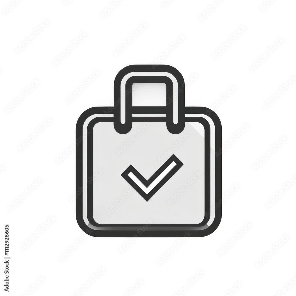 Black Check-in icon png Minimalist flat icon, vector logo style sign clipart on a transparent background Black Check-in icon png Minimalist flat icon, vector logo style sign clipart on a transparent background