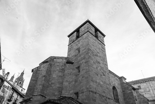 Generic architecture and street view from Salamanca, Spain photo