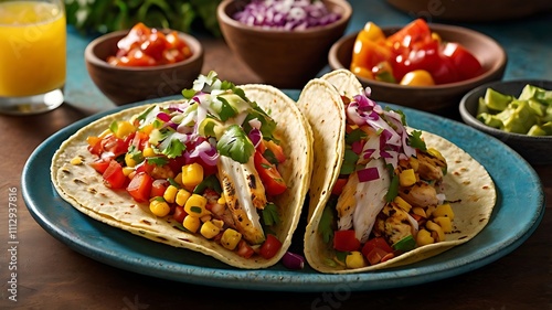 mexican chicken wrap