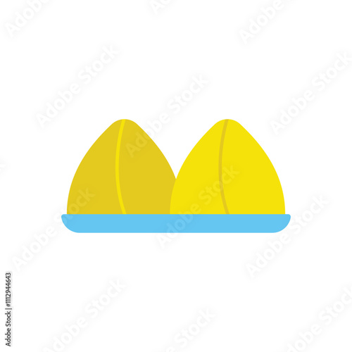 Samosa vector icon