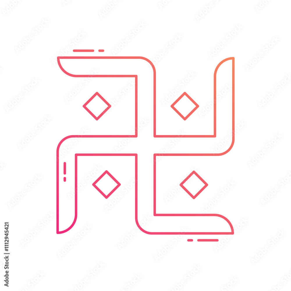 Swastika vector icon Swastika vector icon