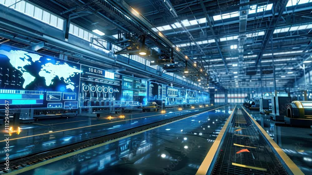 Smart Factory: Futuristic Industrial Automation and Digital Transformation Smart Factory: Futuristic Industrial Automation and Digital Transformation