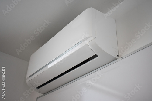 Installed air conditioning equipment - HVAC photo