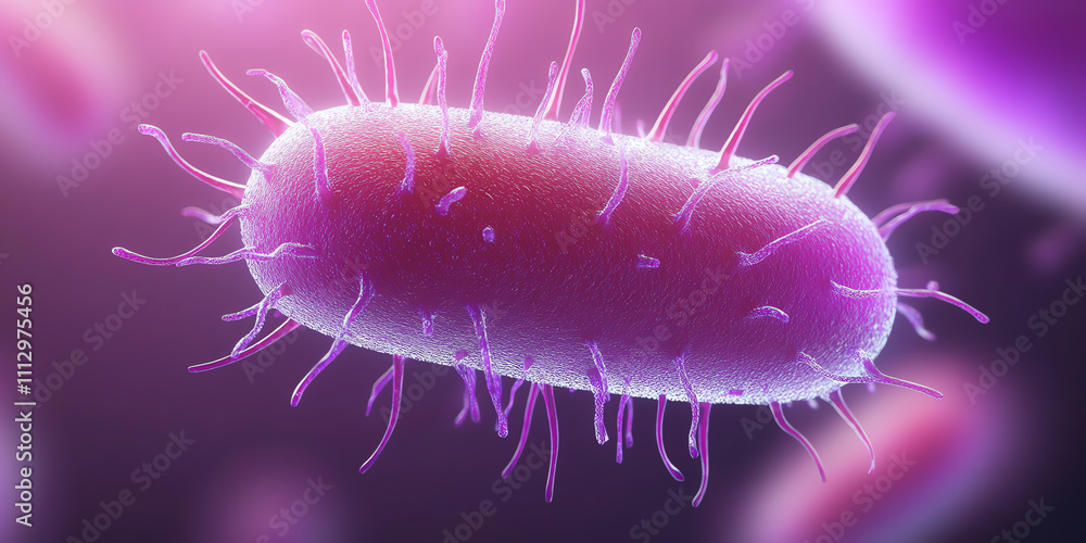 Photorealistic Close-Up of Monkeypox Virus with Detailed Villi Photorealistic Close-Up of Monkeypox Virus with Detailed Villi