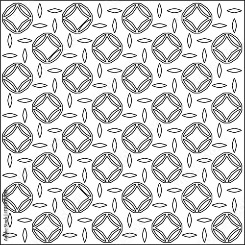 Abstract shapes.Patterns from lines.White wallpaper. Vector graphics for design, textile, decoration, cover, wallpaper, web background, wrapping paper, fabric, packaging. Repeating pattern.