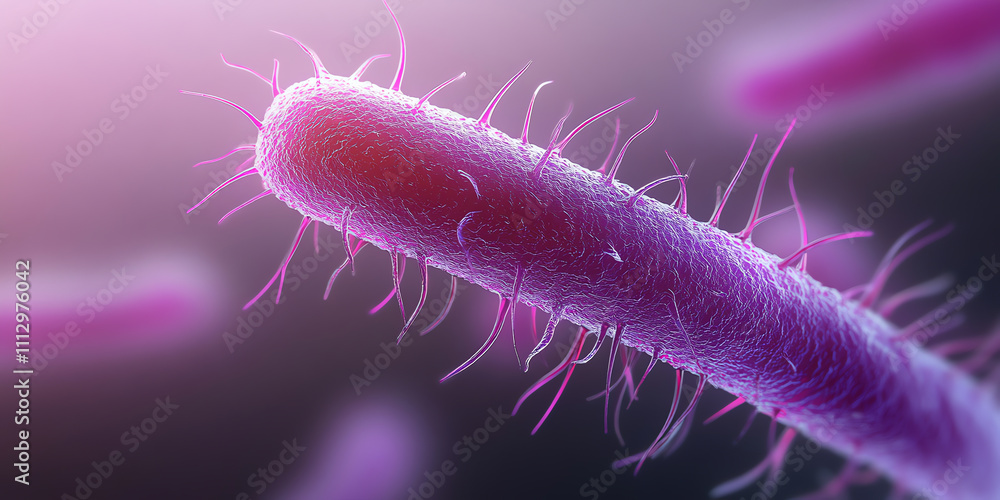 Photorealistic Close-Up of Monkeypox Virus with Detailed Villi Photorealistic Close-Up of Monkeypox Virus with Detailed Villi