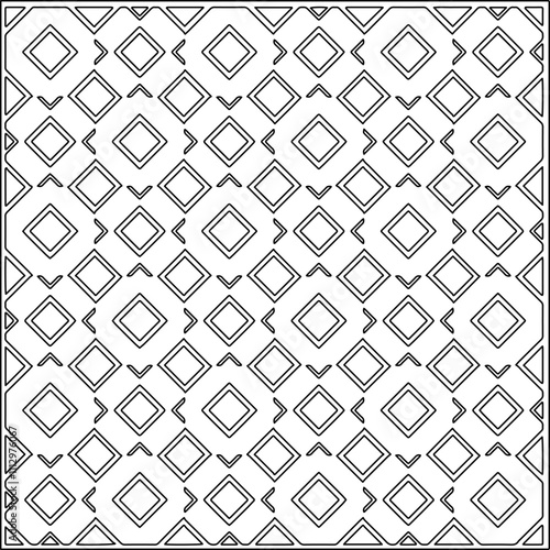 Abstract shapes.Patterns from lines.White wallpaper. Vector graphics for design, textile, decoration, cover, wallpaper, web background, wrapping paper, fabric, packaging. Repeating pattern.