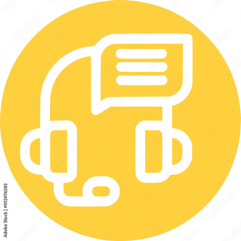 Customer service icon. Support center symbol. Helpline icon vector. Customer service icon. Support center symbol. Helpline icon vector.