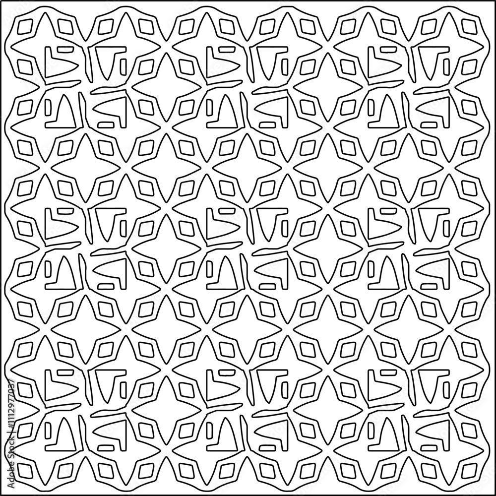 Abstract shapes.Patterns from lines.White wallpaper. Vector graphics for design, textile, decoration, cover, wallpaper, web background, wrapping paper, fabric, packaging. Repeating pattern. Abstract shapes.Patterns from lines.White wallpaper. Vector graphics for design, textile, decoration, cover, wallpaper, web background, wrapping paper, fabric, packaging. Repeating pattern.