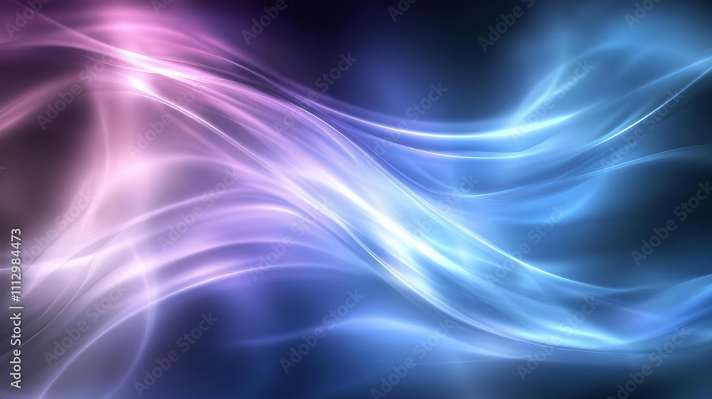 Flowing Abstract Light Waves in Pink and Blue
Flowing Abstract Light Waves in Pink and Blue