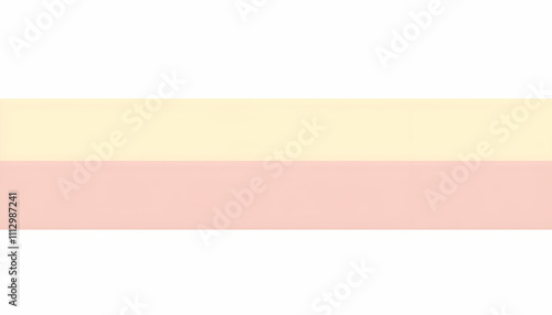 Pastel color block background, ideal for presentations, websites, or social media posts. A soft, elegant design featuring pale yellow and blush pink.