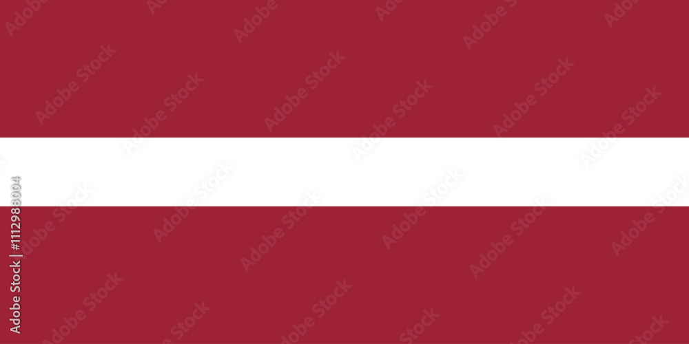 Latvia flag in official colors, dimensions and aspect ratio. Vector flag symbolizing national pride, identity, heritage, patriotism and authority Latvia flag in official colors, dimensions and aspect ratio. Vector flag symbolizing national pride, identity, heritage, patriotism and authority