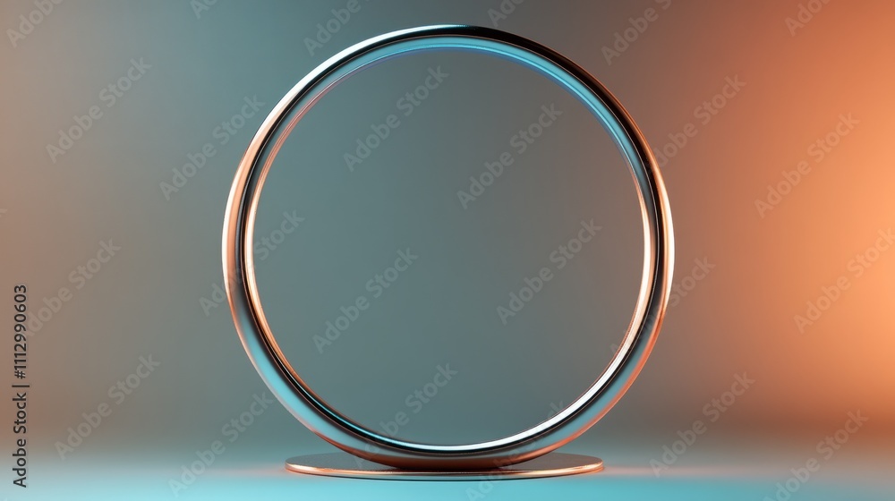 podium with round ring backdrop podium with round ring backdrop