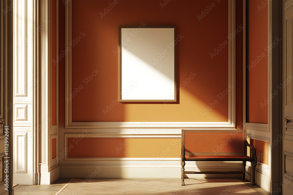 Elegant Interior Design with Sunlit Corner Elegant Interior Design with Sunlit Corner