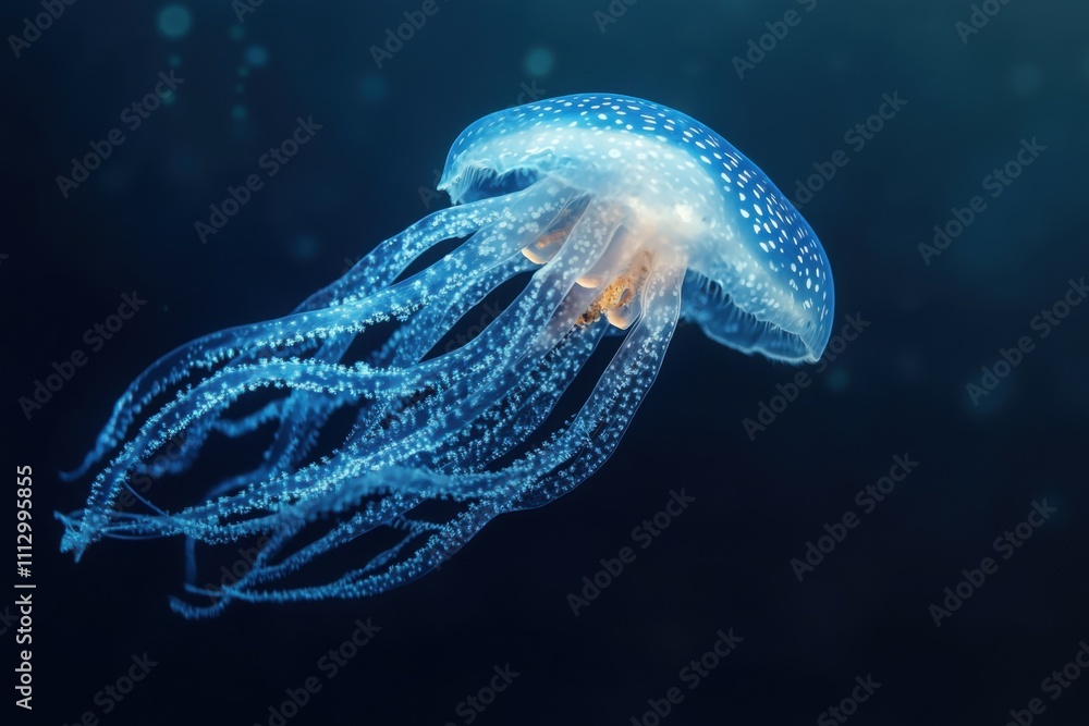 Obraz premium jellyfish in the sea