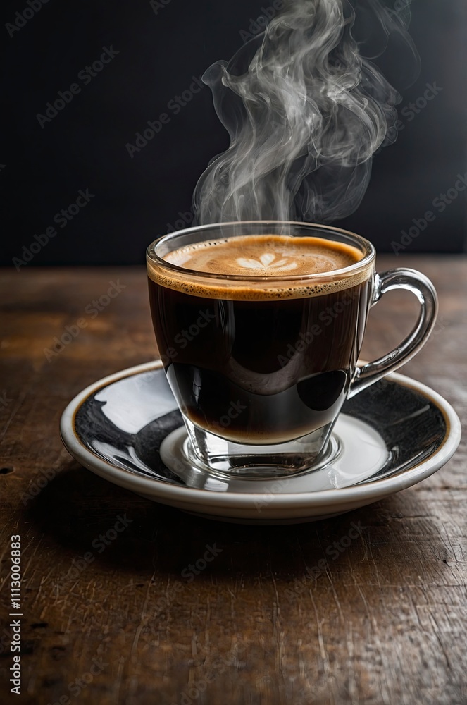 Fresh cup of espresso Fresh cup of espresso