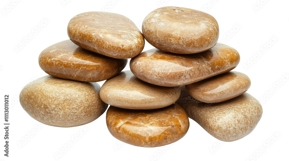 Round river stones transparent background Round river stones transparent background