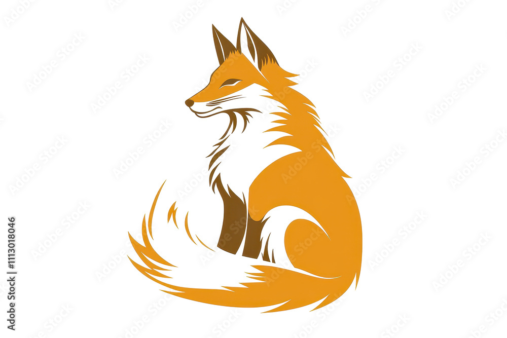 Obraz premium A breeding fox bred for breeding