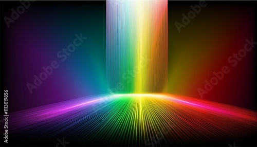 multicolor rainbow laser