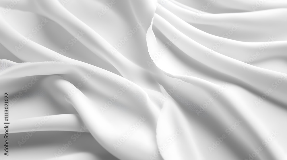 Obraz premium A high-resolution white paper texture with crumpled edges