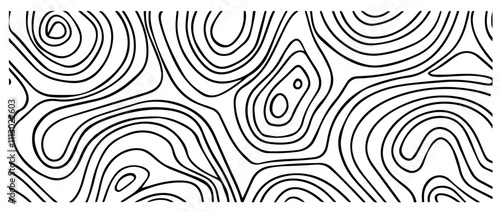 artistic ripple line patterns creating optical movement effect