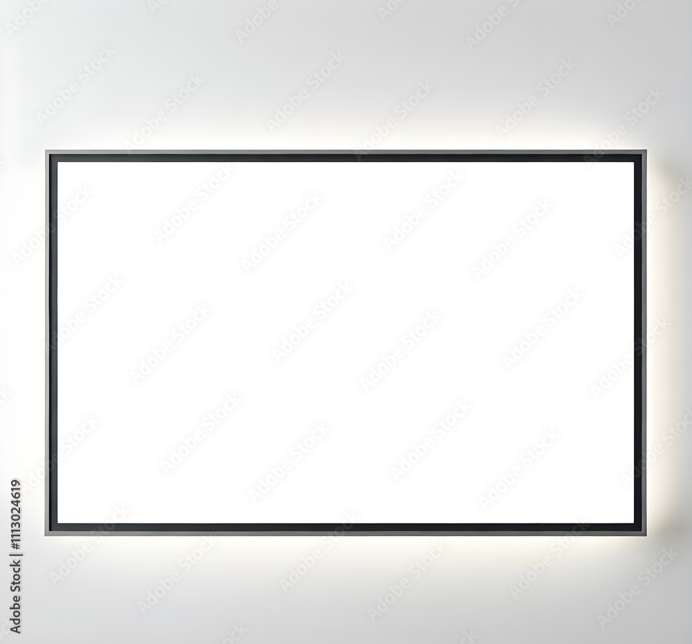 white frame white frame