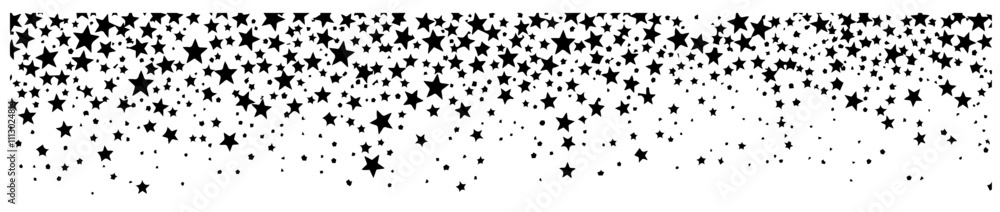 artistic falling stars border minimal black vector graphic artistic falling stars border minimal black vector graphic