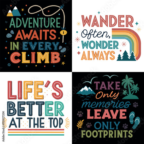 Typography T-Shirt Design Bundle 03