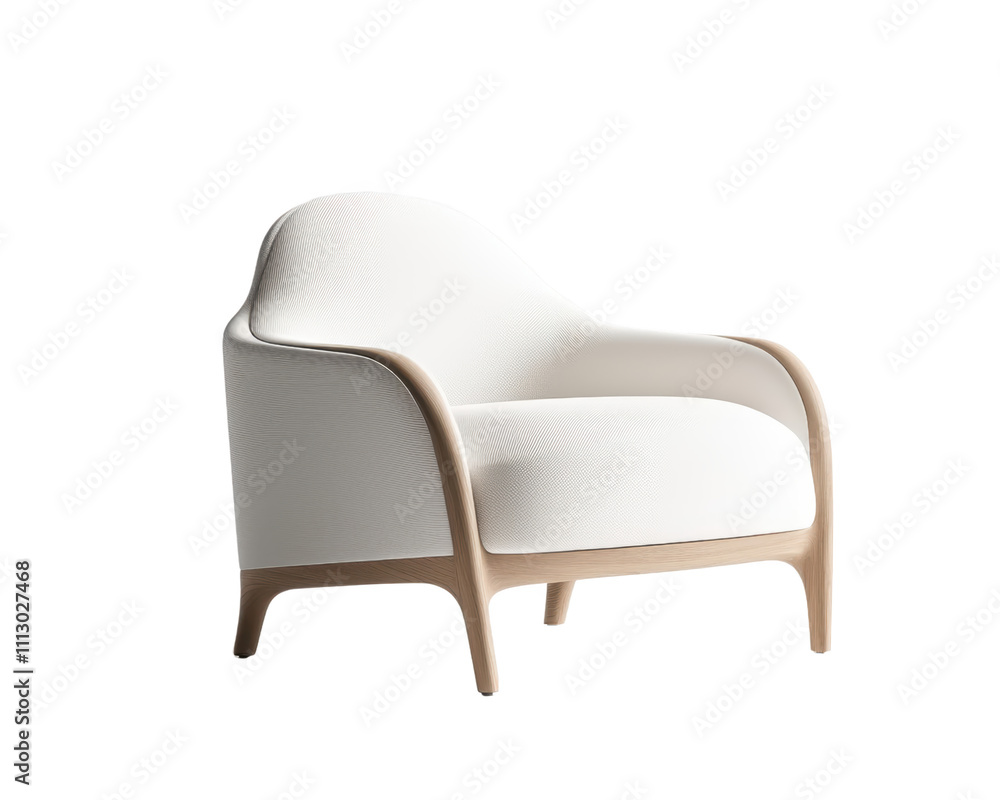 Simple Murley Chair with Clean Lines and Minimalist Design, Displayed on transparent Background, Showcasing Its Modern Silhouette. Simple Murley Chair with Clean Lines and Minimalist Design, Displayed on transparent Background, Showcasing Its Modern Silhouette.