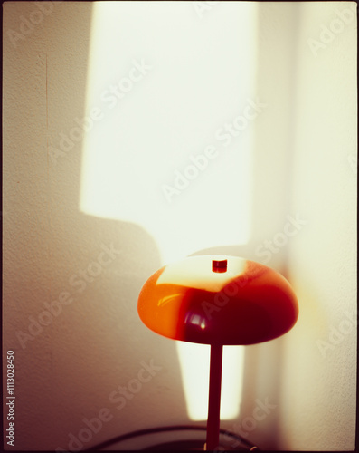 Red lamp photo