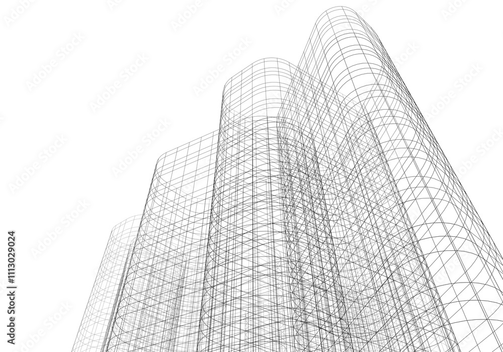 Abstract architectural background 3d rendering Abstract architectural background 3d rendering