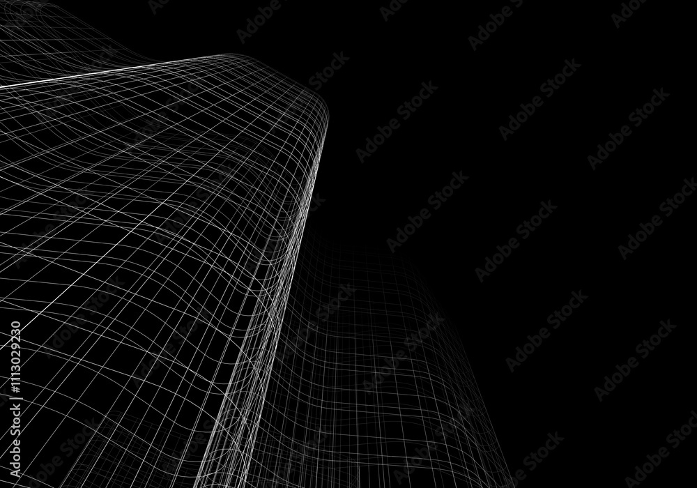 Abstract architectural background 3d rendering Abstract architectural background 3d rendering