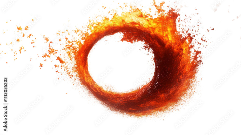Dynamic spiral of neon flames and smoke transparent background Dynamic spiral of neon flames and smoke transparent background