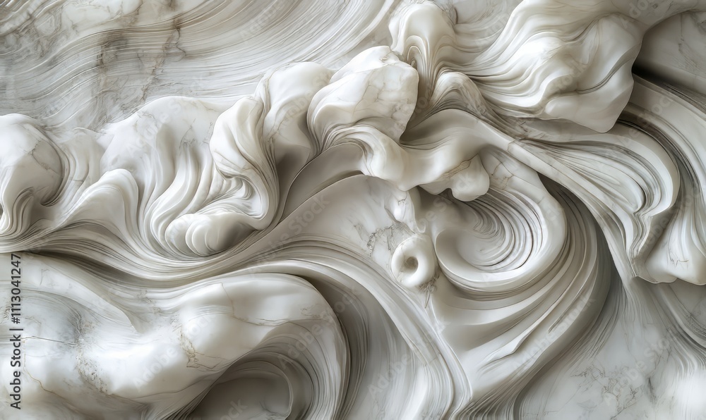 A detailed and intricate close-up of a marble sculpture, showcasing swirling patterns and textures that convey a sense of depth and craftsmanship. A detailed and intricate close-up of a marble sculpture, showcasing swirling patterns and textures that convey a sense of depth and craftsmanship.