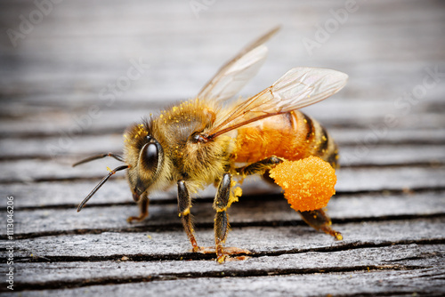 Worker Honey Bee photo