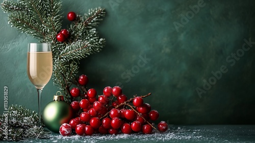 Wallpaper Mural Moodboard, Christmas color palette, Emerald green, cherry red, champagne, snow  Torontodigital.ca