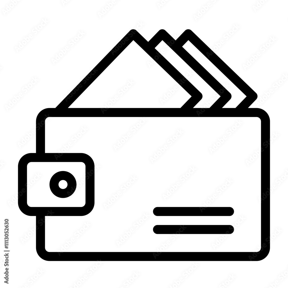 Wallet icon sign vector, Symbol, logo illustration for web and mobile Wallet icon sign vector, Symbol, logo illustration for web and mobile