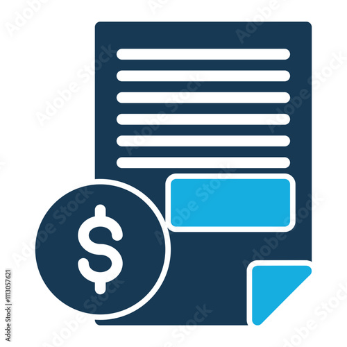 Financial Document Icon