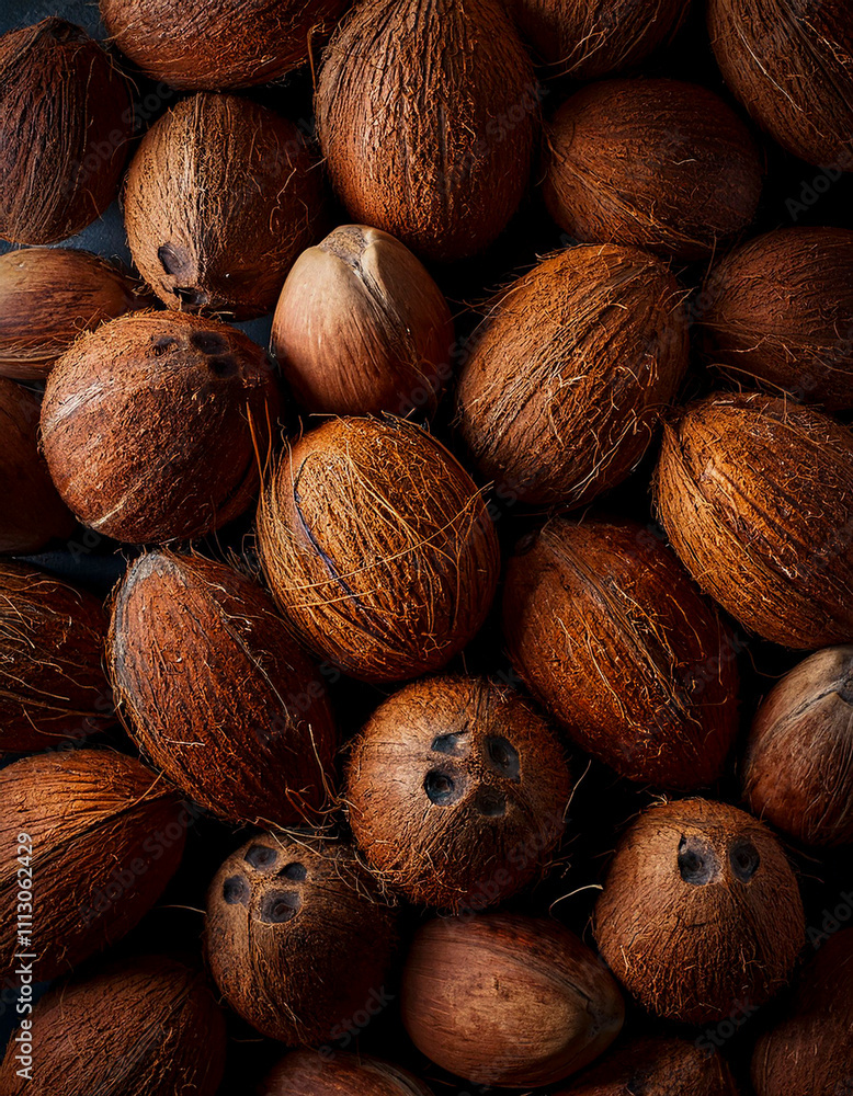 Wallpaper full of coconuts Wallpaper full of coconuts