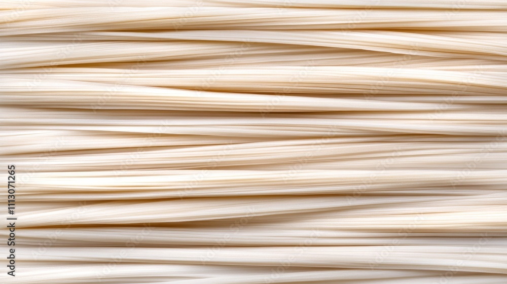 Close-up view reveals kataifi dough's fine texture, showcasing elegant, delicate strips arranged in a visually appealing manner Close-up view reveals kataifi dough's fine texture, showcasing elegant, delicate strips arranged in a visually appealing manner