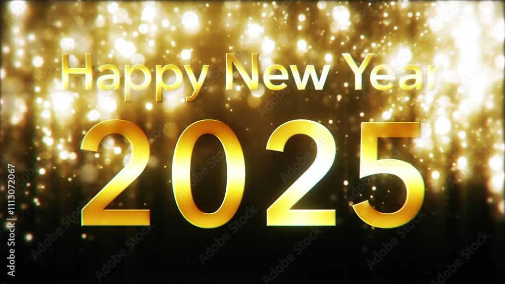 2025 New Year Loop Video Material 2025 New Year Loop Video Material