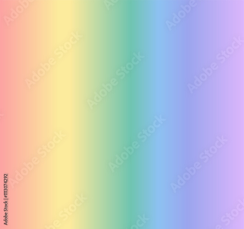 Rainbow pattern poster